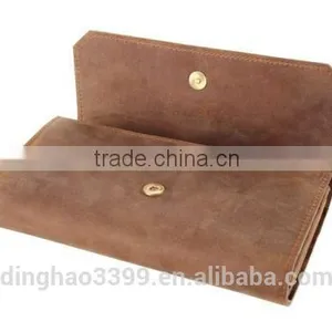 Hot Sale Fashion Wallet Vintage Real Leather Wallet Men's Phone Case Wallet thumbnail-4