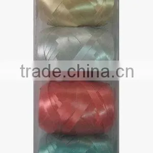 HOT SALE Solid Plain Poly Curling Ribbon Roll for Cake Wrapping Decorations thumbnail-1