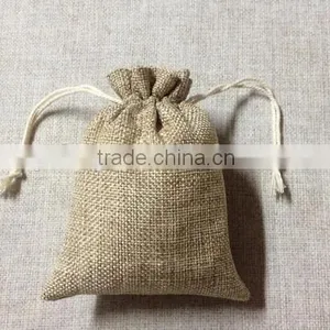 Factory Price Wholesale Gunny Cloth Drawstring Bag thumbnail-2