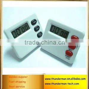 Digital Time Thermometer Kitchen Countdown Timer With Metal Clip thumbnail-1
