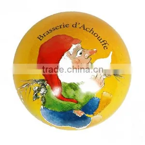 Lovely Colorful Small Attractive Christmas Ball Shape Gift Tin Boxes thumbnail-1