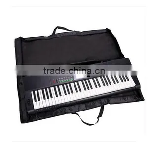 Black Rectangular Keyboard Dust Cover Waterproof 61keys Backpack Portable Handbag thumbnail-2