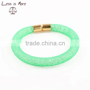 Colorful Magnetic Bracelet With cz Stone Inside thumbnail-2