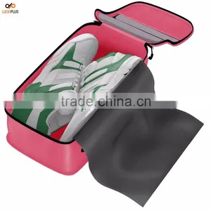 Luckiplus Shoe Bag - Convenient Packing System For Your Shoes When Traveling Pink thumbnail-3