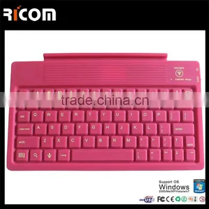 Waterproof Foldable 76 Keys Bluetooth Silicone Keyboard for Ipad and Tablet---SKB-211B--Shenzhen Ricom thumbnail-4