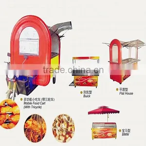 Popular in 2015 Food Vending Cart for Sale With Kitchen thumbnail-1