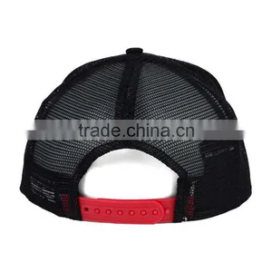 Wholesale Customised Cheap 6 Panel Snapback Mesh Trucker Cap thumbnail-3