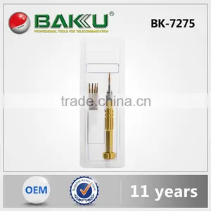 BAKU Mobile Phone Screwdriver Set With 5 Tips in 1 Interchangeable Screwdriver Set BK 7275 thumbnail-2