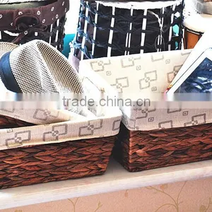Hot Sale Papyri Woven Baskets New Design Detachable Cheap Handmade Storage Basket thumbnail-6