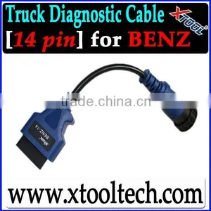 Hot Sale!!! Mercedes Benz MB Star 14 Pin Truck Connector Cable/Benz Line thumbnail-1