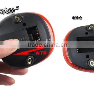 5 Led +2 Laser Tail Light Waterproof Cycling Safety Bicycle Rear Lamp Warning Bike Laser Tail Light thumbnail-3