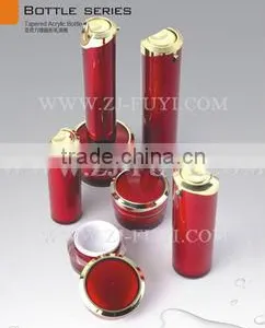 Plastic Cosmetic Packaging, Acrylic Cream Jar and Lotion Pump Bottle thumbnail-1
