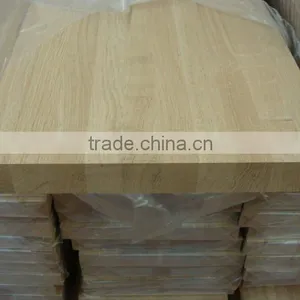 Stair Tread of Wood With Pine, Oak,Maple Veneer Wraped thumbnail-1