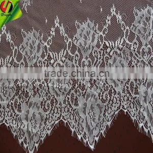 Floral Eyelash Lce Fabric Wide 1.5M for Grade Dress thumbnail-2