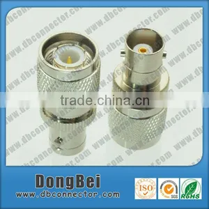 RF Coaxial Adapter TNC Male Plug to BNC Female Jack Connector thumbnail-1