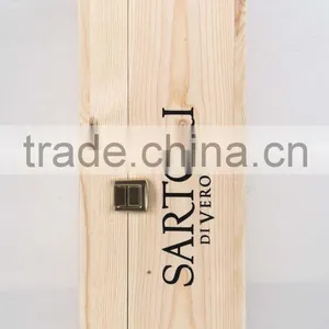 Tung WOOD Wine Box With Silk Screen Printing thumbnail-1