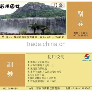 Elegance Thermal Paper Party Ticket Visiting Card thumbnail-1