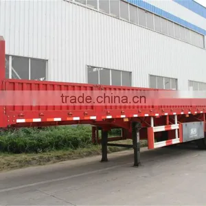 3 Axle 60t Side Wall / Fence Wall / Side Panel Semi Trailer thumbnail-4