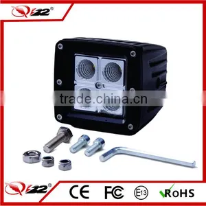 Waterproof 2015 New Products Car Auxiliary Lighting 15W/16W Square Spot/flood LED Work Light 12v 24v thumbnail-4