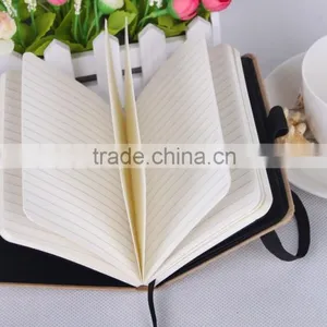 Custom Recylable Brown Kraft Paper Notebook Small Locked Diaries Wholesale thumbnail-4