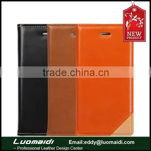 Customize Design Full Grian Leather Mobile Phone Case for Iphone 6 thumbnail-1