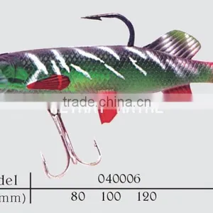 Imbeded Lead Soft Shad Swimbait Pirk Lure thumbnail-1
