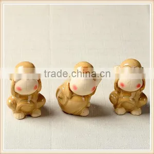 Ceramic Monkey Figurine for Monkey Year Promotional Gift thumbnail-1