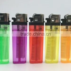 The Most Hotselling Plastic Transparent Disposable Flint Gas Lighter thumbnail-2