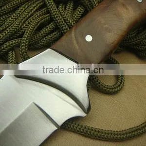 OEM 440C Fixed Blade Knife With Wood Handle thumbnail-4