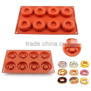 Fashion Silicone Molds Cake Tools Silicone Donut Mold thumbnail-2