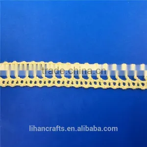 H0197H1 Elegant Lace Ribbon, 100% Cotton Lace ,Crocheted Lace thumbnail-1