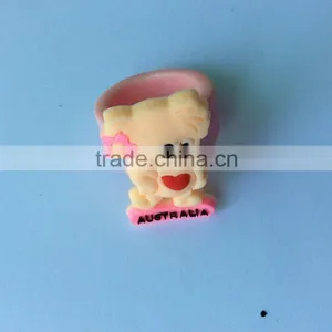 Wholesale Promotional Products China Bear Kids Ring, Plastic Rings For Kids thumbnail-1