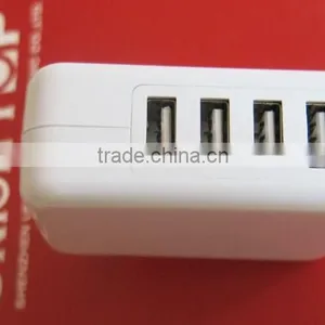 CE/FCC Approvals US/EU/KR Plug 5v 1a/2a/3a/4a 4 Port Charger for Tablet thumbnail-2