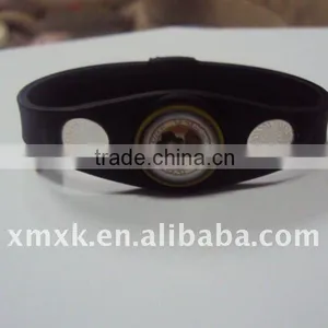 Custom Health Energy Silicone Ion Balance Bracelet thumbnail-1