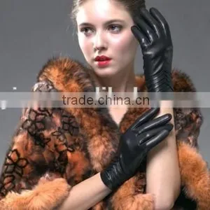 Women Thin Leather Gloves Online Shop China Female Leather Gloves Online Shop thumbnail-3