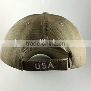 High Quality 6 Penl USA Flag Adjsutable Baseball Cap thumbnail-5