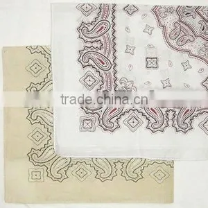 Fashion Ladies Printed Handkerchief and Bandana Square Scarf (FCH-S10015) thumbnail-1