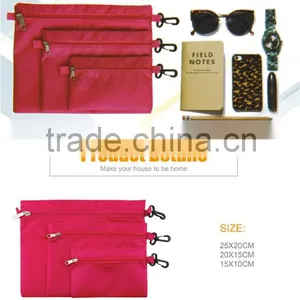 Durable Easy Operation Multifunctional Polyester Packing Pouch 3 Pcs/set thumbnail-2