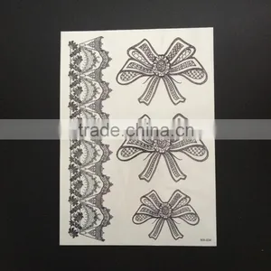 WX- 026 Pretty Female CMYK Tattoos/ Temporary Body Tattoo Sticker/ Custom Body Tattoo thumbnail-3