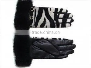 Leather Fashion Gloves thumbnail-1