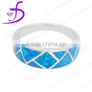 Fancy Silver Opal 925 Ring thumbnail-1