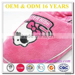 Little Girls Cheap Custom Made Slippers thumbnail-3