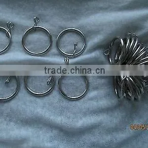 2 Inch Heavy Duty Nickel Steel Eyelet Curtain Ring thumbnail-1