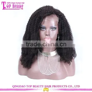 Great Reputation Natural Colour 180% Density Brazilian Thick Human Hair Side Part Lace Front Wig thumbnail-2