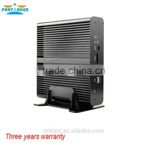 Embeded Fanless Desktop Computer Mini PC Core i7 5500u With With Dual HD Dual COM Dual Lan thumbnail-1