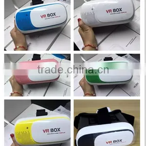 Best Price VR BOX II 5 Colors ,Virtual Reality Headset VR BOX CASE 3D Glasses 2.0+remote Controller thumbnail-5
