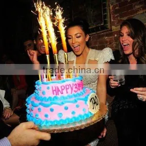 Wholesale 10th Birthday Candles - RED Party Cake Candles thumbnail-4