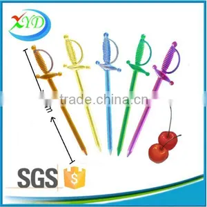 Party Decoration Decorative Plastic Sword Stirrer for Sale thumbnail-2