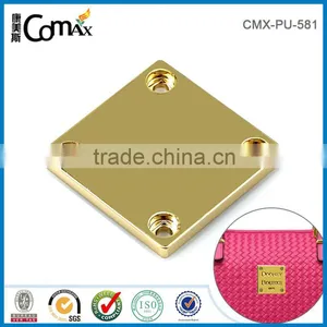 Factory Supply Custom Metal Logo Plate for Handbags thumbnail-3