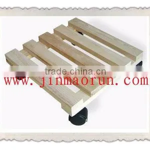 45kg Load Capacity Wooden Rolling Dolly TC0818 thumbnail-1